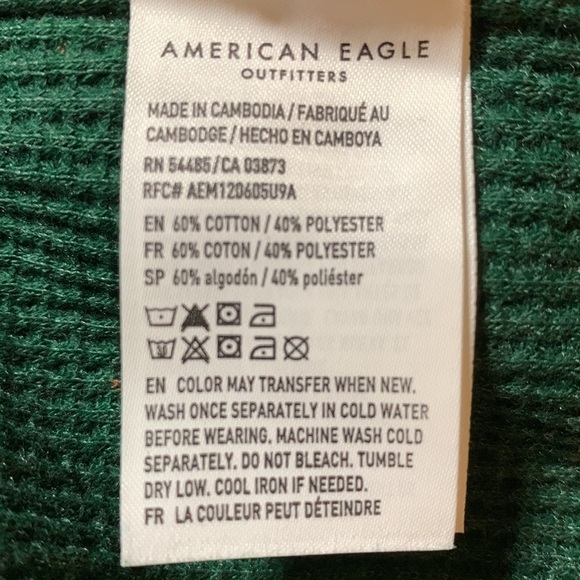 2 for $20 American Eagle Outfitters Women’s Crew Neck pullover Sz XS and S - NWT - Picture 4 of 6